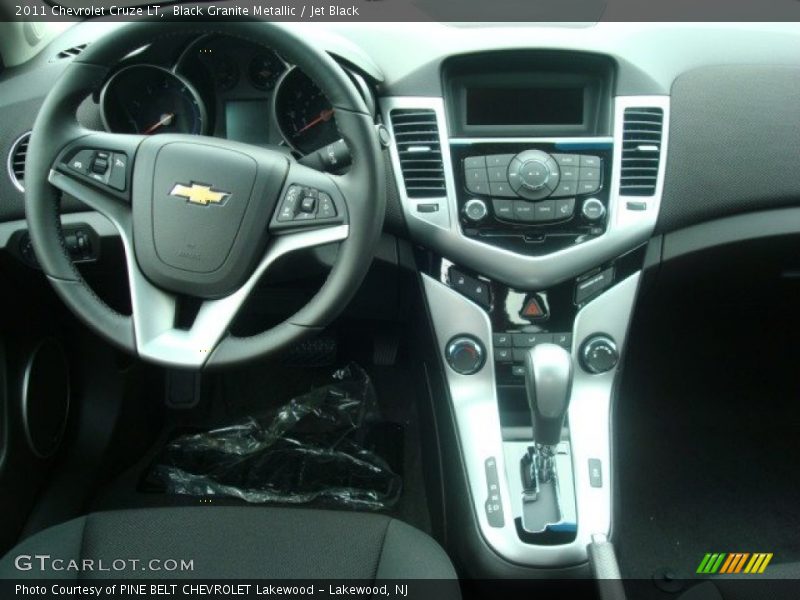 Black Granite Metallic / Jet Black 2011 Chevrolet Cruze LT