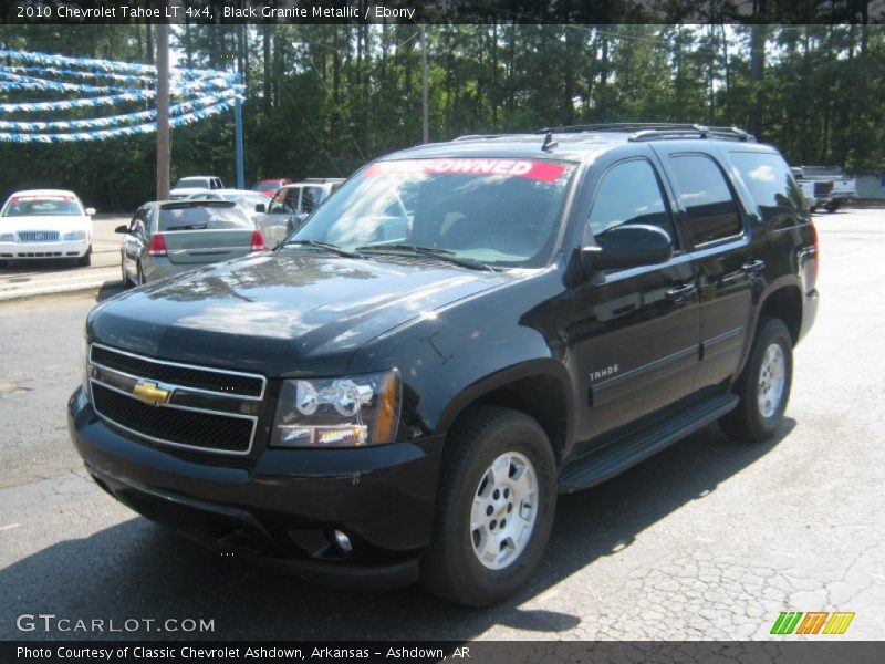 Black Granite Metallic / Ebony 2010 Chevrolet Tahoe LT 4x4