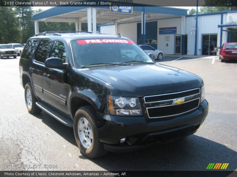Black Granite Metallic / Ebony 2010 Chevrolet Tahoe LT 4x4