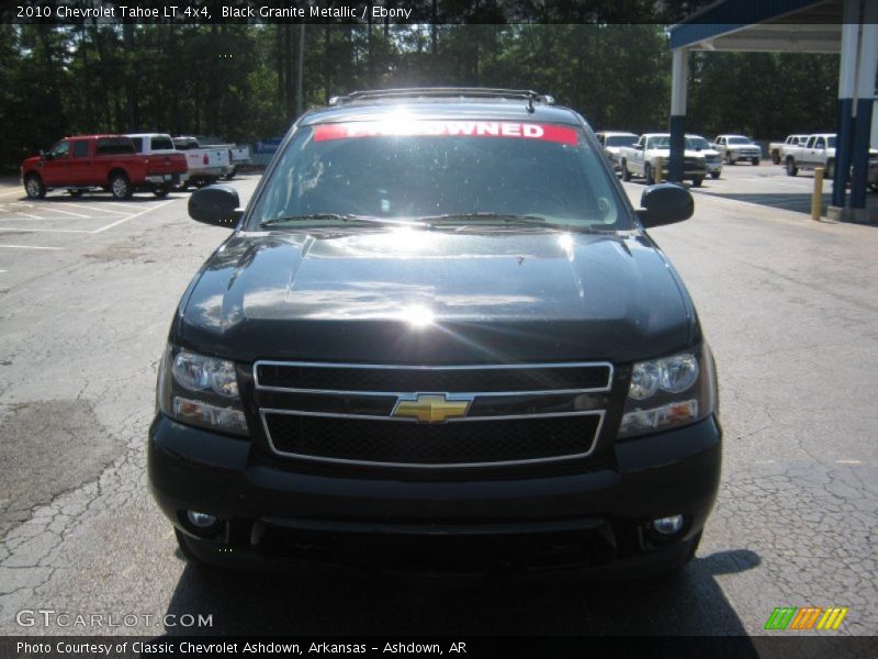 Black Granite Metallic / Ebony 2010 Chevrolet Tahoe LT 4x4