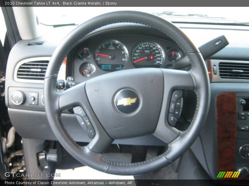 Black Granite Metallic / Ebony 2010 Chevrolet Tahoe LT 4x4