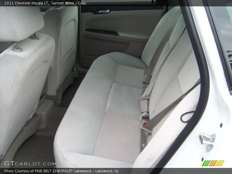 Summit White / Gray 2011 Chevrolet Impala LT