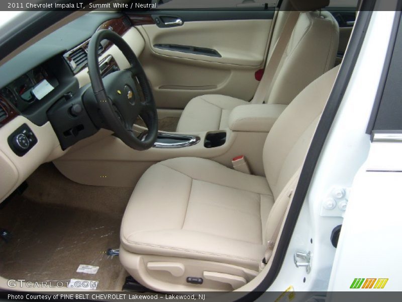 Summit White / Neutral 2011 Chevrolet Impala LT