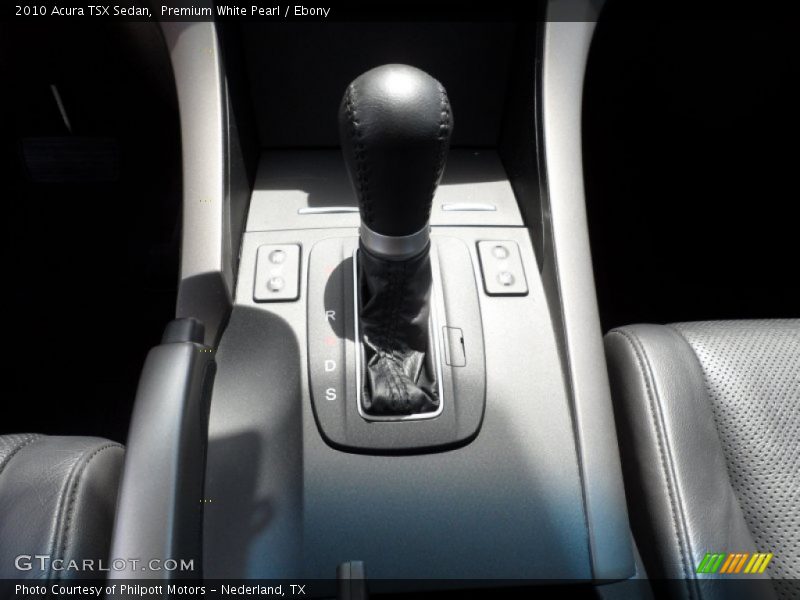 Premium White Pearl / Ebony 2010 Acura TSX Sedan