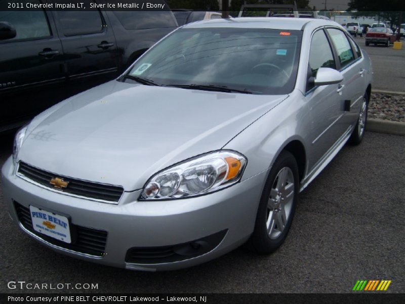 Silver Ice Metallic / Ebony 2011 Chevrolet Impala LT