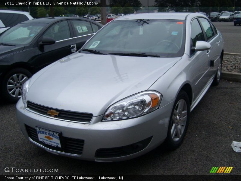 Silver Ice Metallic / Ebony 2011 Chevrolet Impala LT
