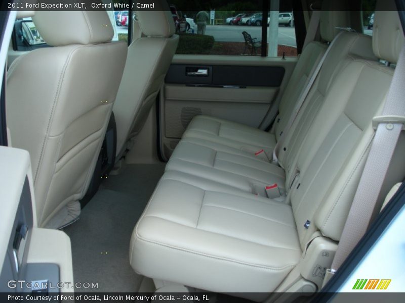 Oxford White / Camel 2011 Ford Expedition XLT