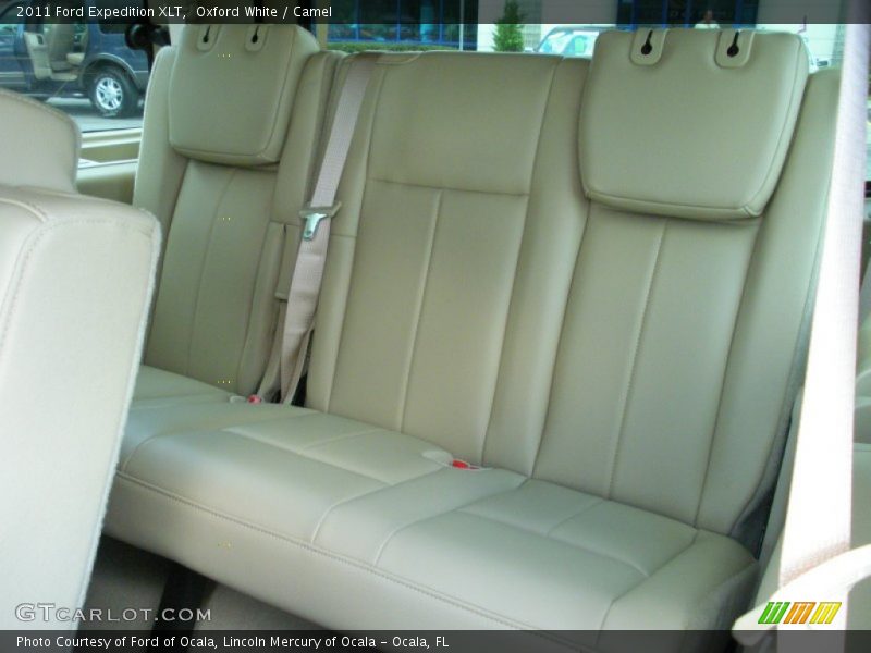 Oxford White / Camel 2011 Ford Expedition XLT