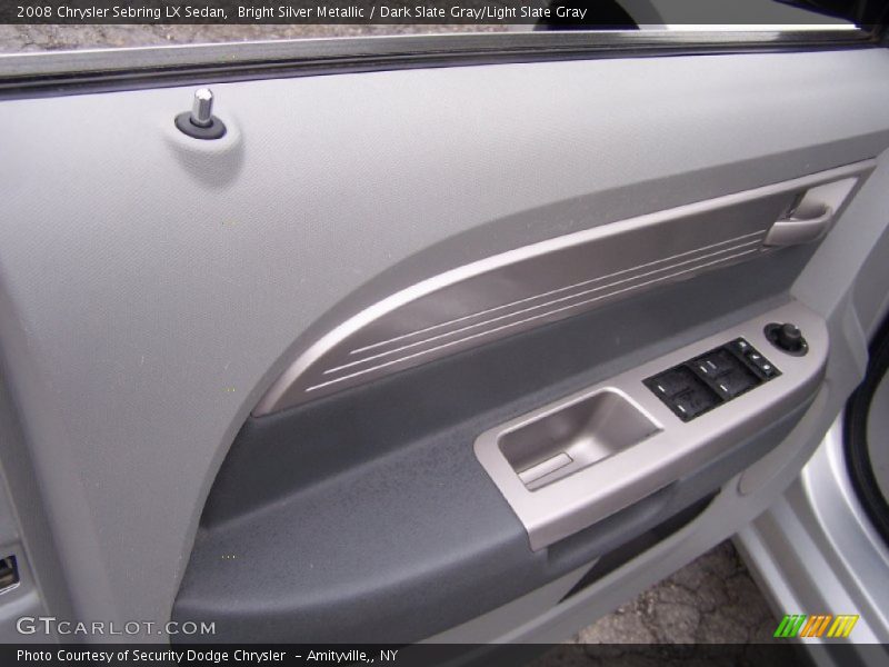Bright Silver Metallic / Dark Slate Gray/Light Slate Gray 2008 Chrysler Sebring LX Sedan
