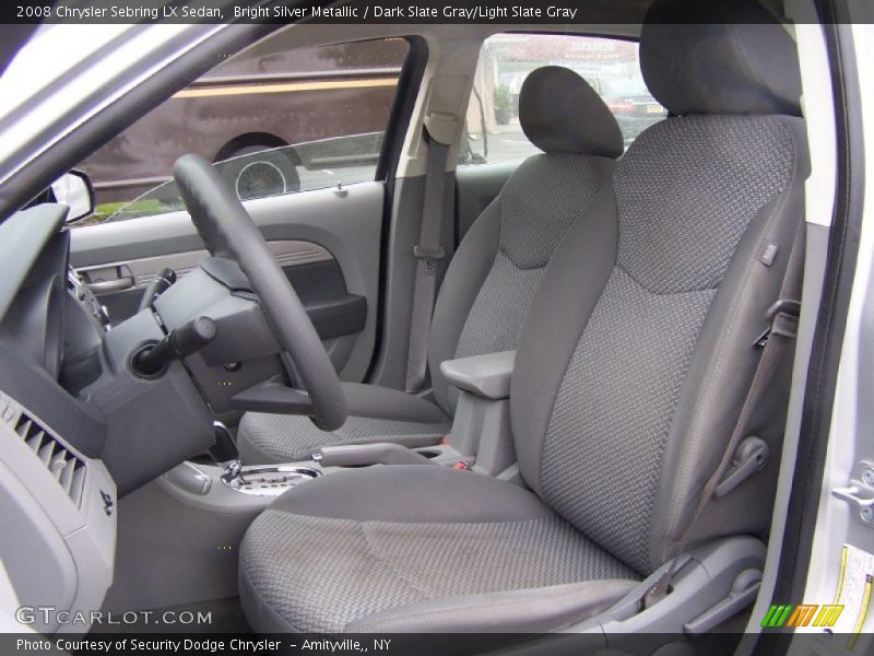 Bright Silver Metallic / Dark Slate Gray/Light Slate Gray 2008 Chrysler Sebring LX Sedan