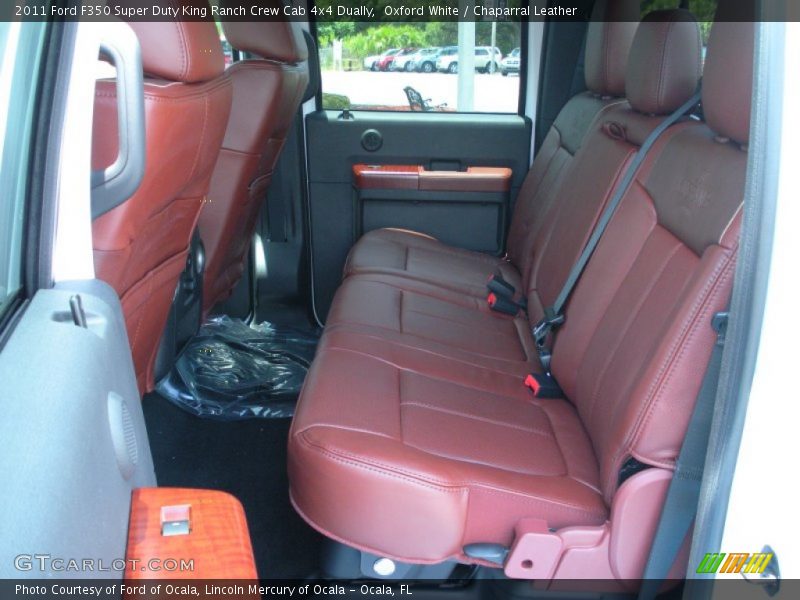 Oxford White / Chaparral Leather 2011 Ford F350 Super Duty King Ranch Crew Cab 4x4 Dually