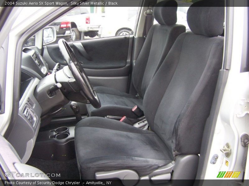  2004 Aerio SX Sport Wagon Black Interior