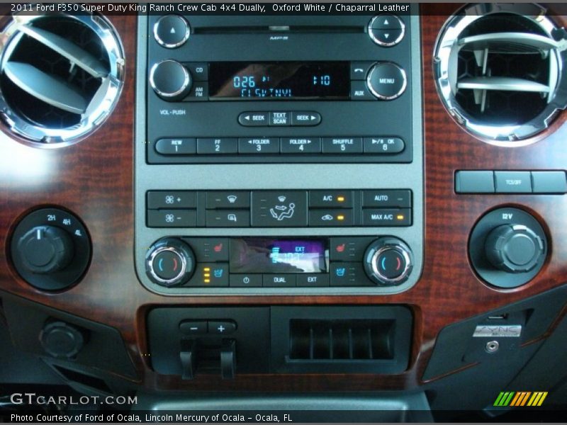Oxford White / Chaparral Leather 2011 Ford F350 Super Duty King Ranch Crew Cab 4x4 Dually