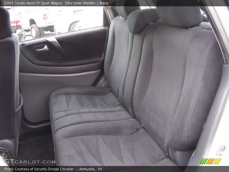  2004 Aerio SX Sport Wagon Black Interior
