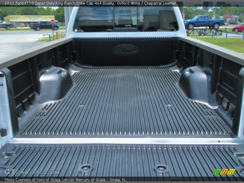 Oxford White / Chaparral Leather 2011 Ford F350 Super Duty King Ranch Crew Cab 4x4 Dually