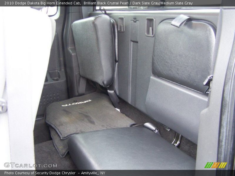 Brilliant Black Crystal Pearl / Dark Slate Gray/Medium Slate Gray 2010 Dodge Dakota Big Horn Extended Cab