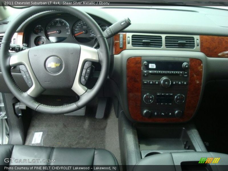 Sheer Silver Metallic / Ebony 2011 Chevrolet Suburban LT 4x4