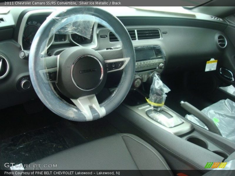 Silver Ice Metallic / Black 2011 Chevrolet Camaro SS/RS Convertible