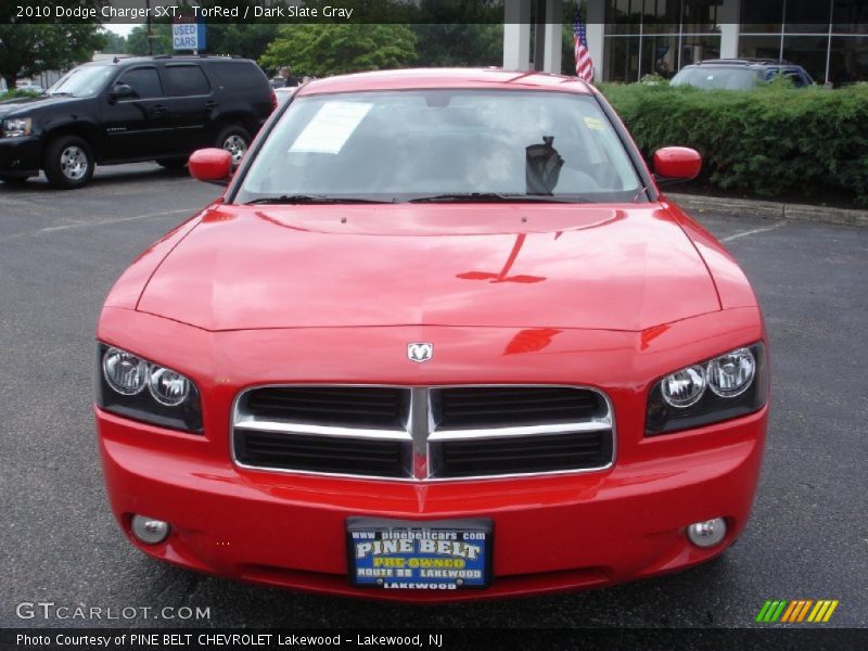 TorRed / Dark Slate Gray 2010 Dodge Charger SXT