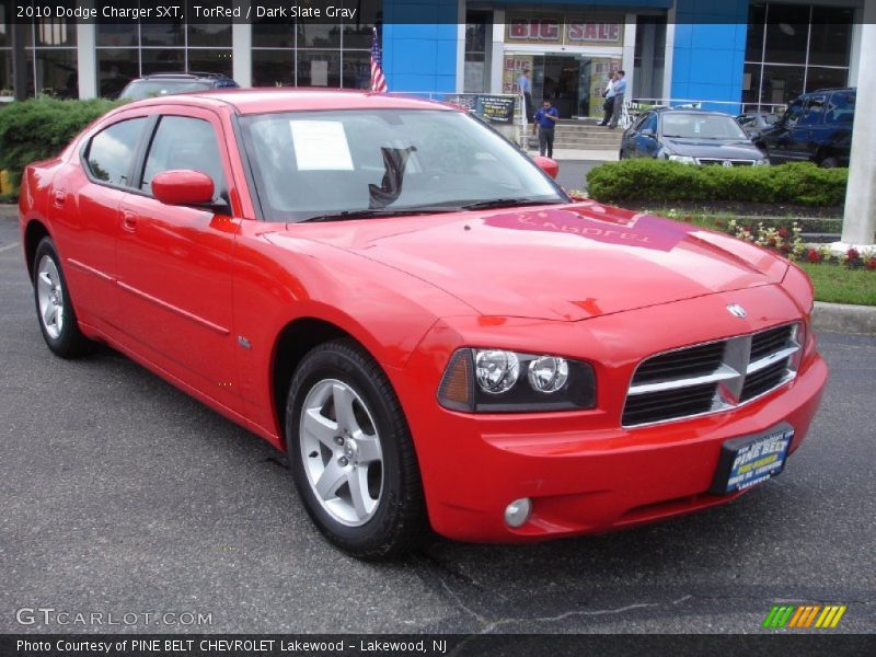TorRed / Dark Slate Gray 2010 Dodge Charger SXT