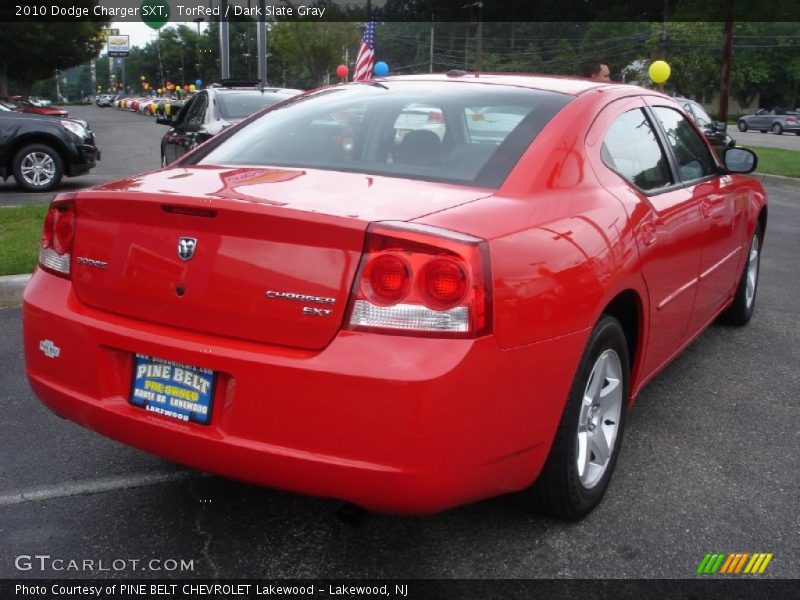 TorRed / Dark Slate Gray 2010 Dodge Charger SXT