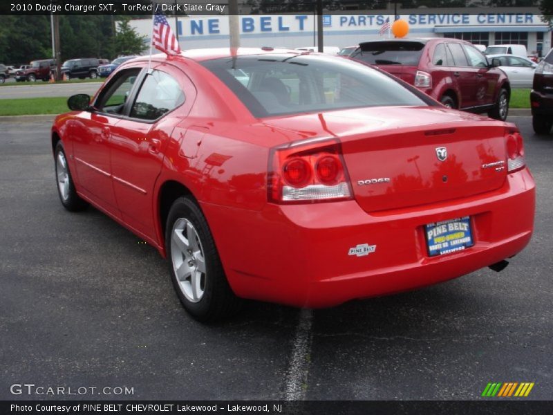 TorRed / Dark Slate Gray 2010 Dodge Charger SXT