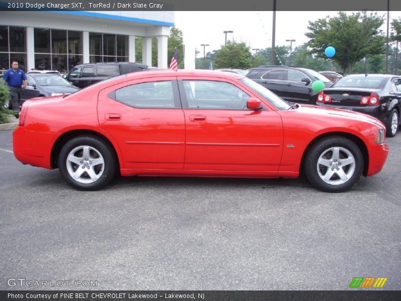 TorRed / Dark Slate Gray 2010 Dodge Charger SXT