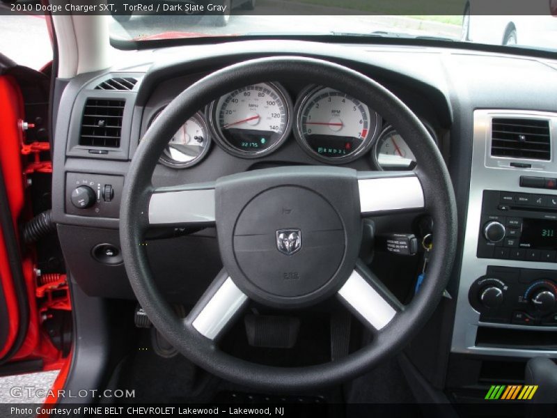 TorRed / Dark Slate Gray 2010 Dodge Charger SXT