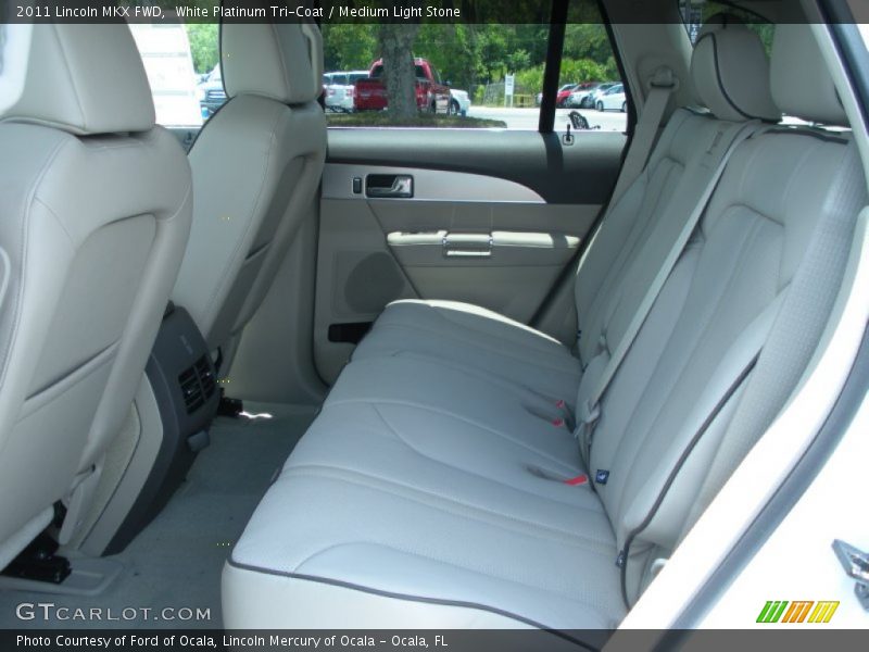 White Platinum Tri-Coat / Medium Light Stone 2011 Lincoln MKX FWD