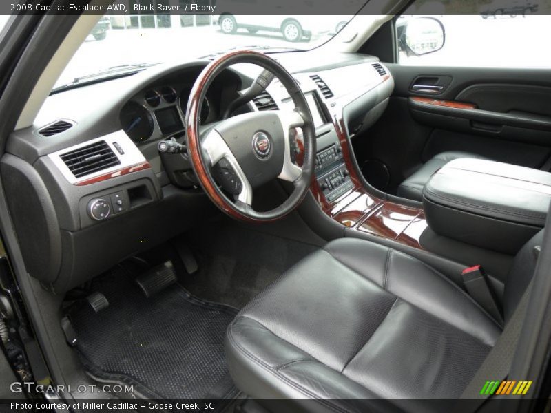 Black Raven / Ebony 2008 Cadillac Escalade AWD