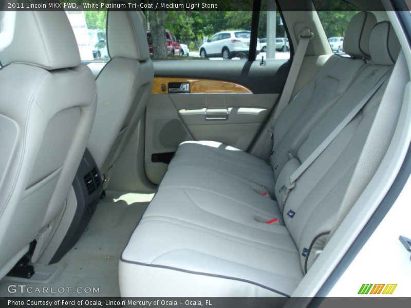 White Platinum Tri-Coat / Medium Light Stone 2011 Lincoln MKX FWD