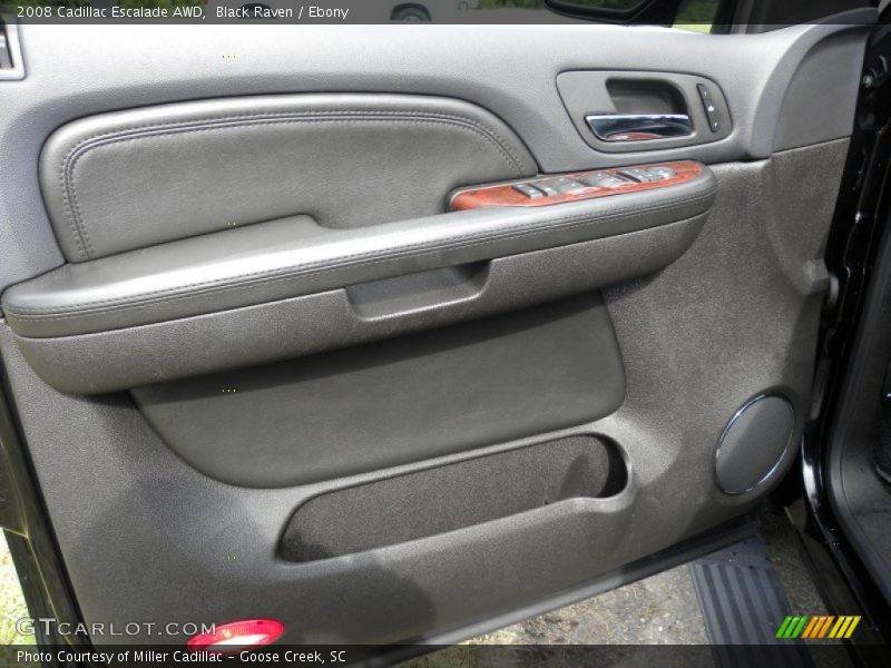 Black Raven / Ebony 2008 Cadillac Escalade AWD