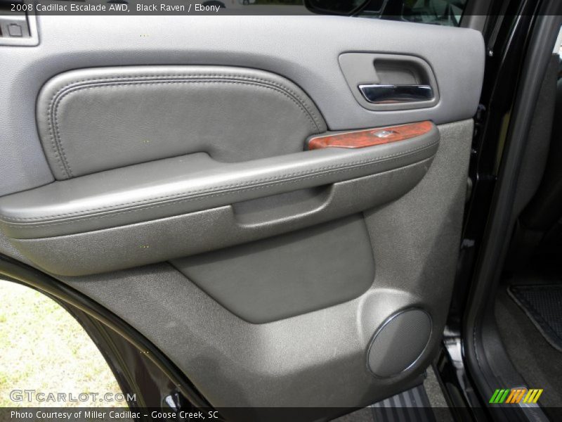 Black Raven / Ebony 2008 Cadillac Escalade AWD