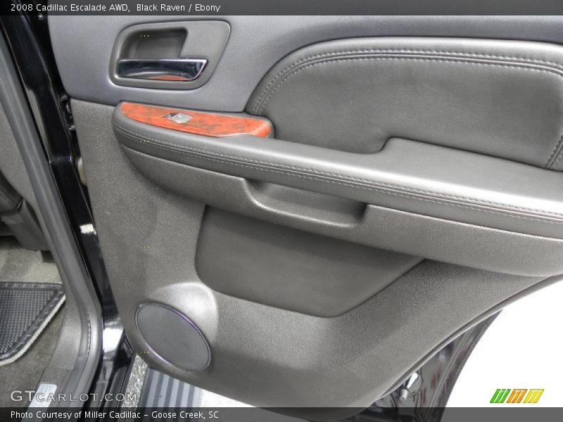 Black Raven / Ebony 2008 Cadillac Escalade AWD