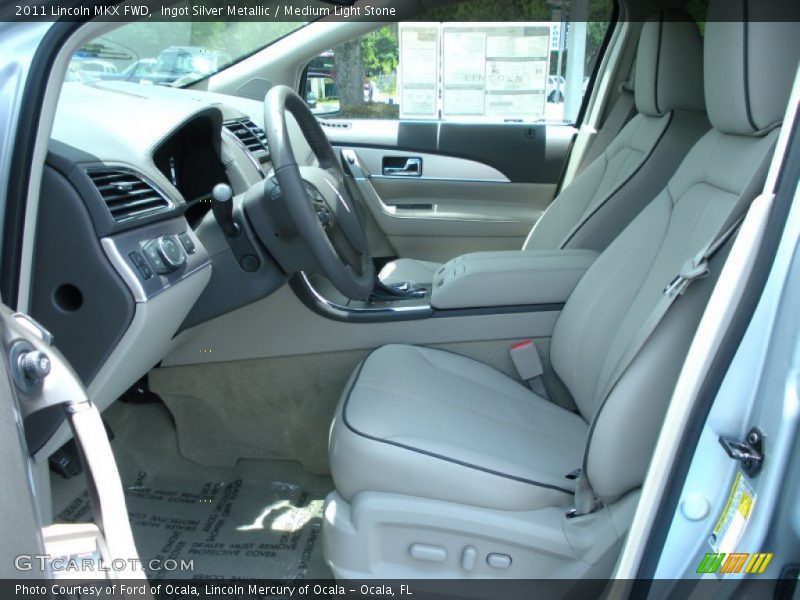 Ingot Silver Metallic / Medium Light Stone 2011 Lincoln MKX FWD