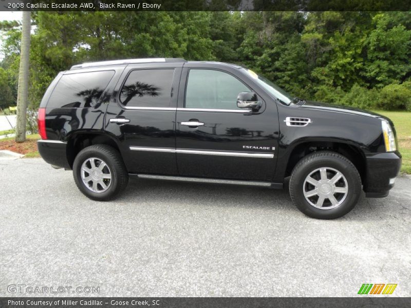 Black Raven / Ebony 2008 Cadillac Escalade AWD