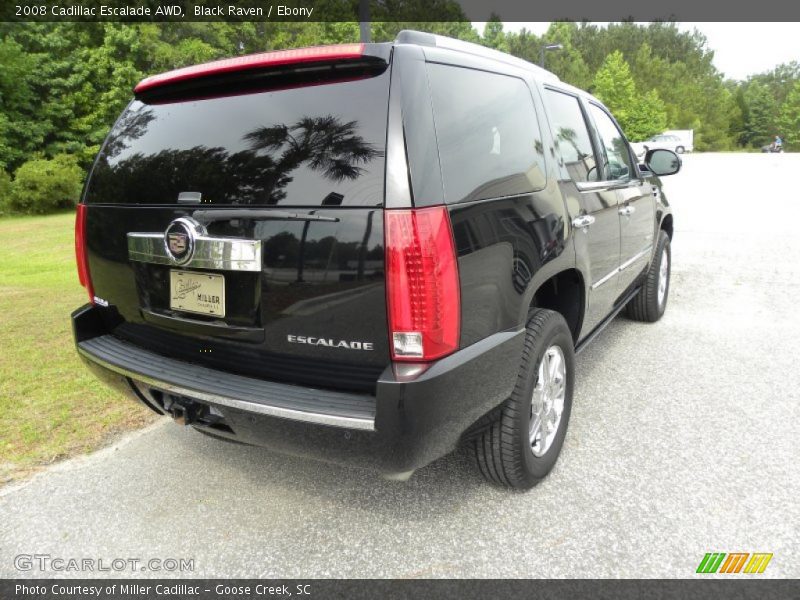 Black Raven / Ebony 2008 Cadillac Escalade AWD