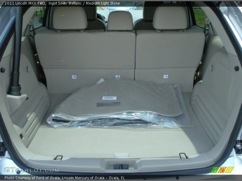 Ingot Silver Metallic / Medium Light Stone 2011 Lincoln MKX FWD