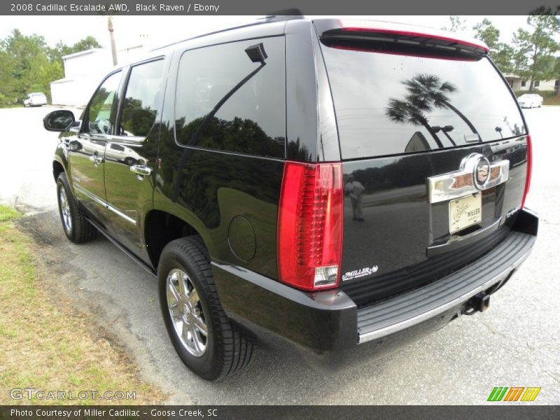 Black Raven / Ebony 2008 Cadillac Escalade AWD