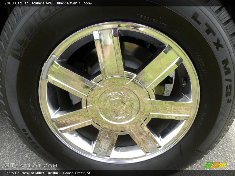 Black Raven / Ebony 2008 Cadillac Escalade AWD