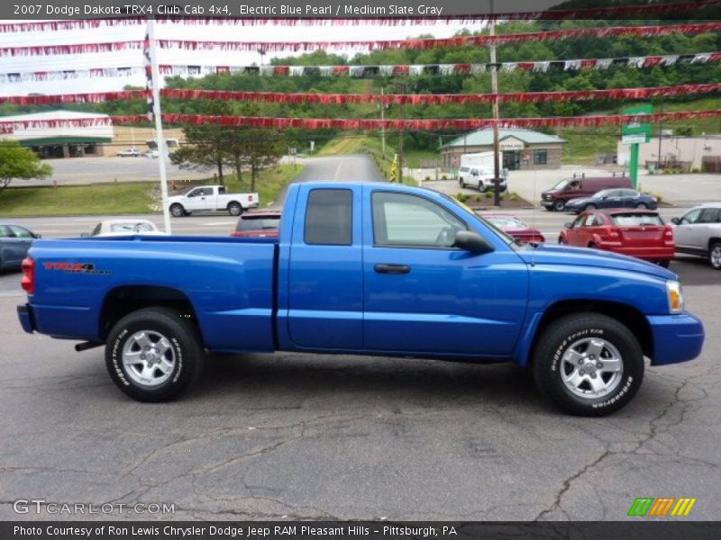  2007 Dakota TRX4 Club Cab 4x4 Electric Blue Pearl