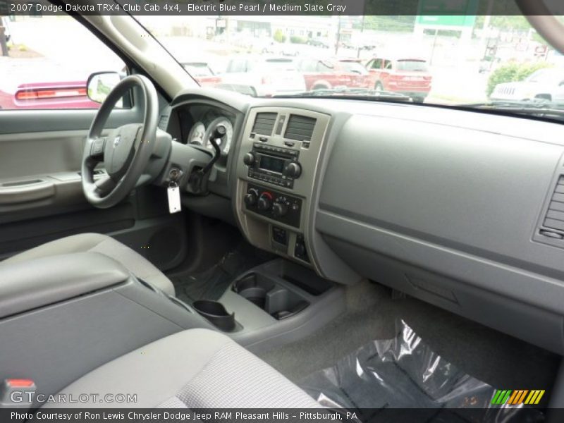 Dashboard of 2007 Dakota TRX4 Club Cab 4x4