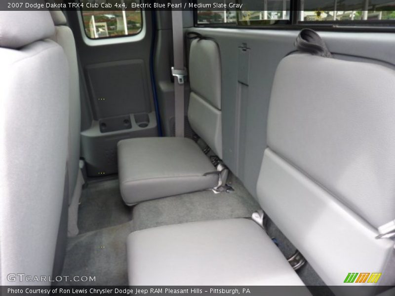  2007 Dakota TRX4 Club Cab 4x4 Medium Slate Gray Interior