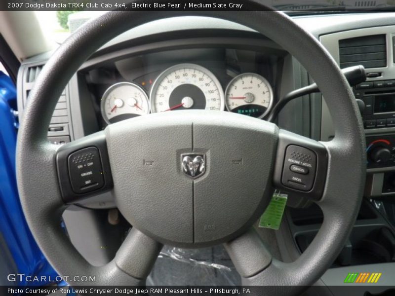  2007 Dakota TRX4 Club Cab 4x4 Steering Wheel