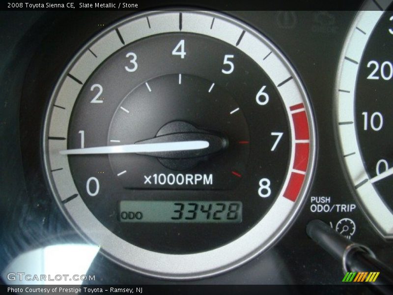 Slate Metallic / Stone 2008 Toyota Sienna CE