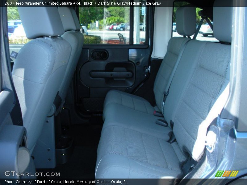 Black / Dark Slate Gray/Medium Slate Gray 2007 Jeep Wrangler Unlimited Sahara 4x4