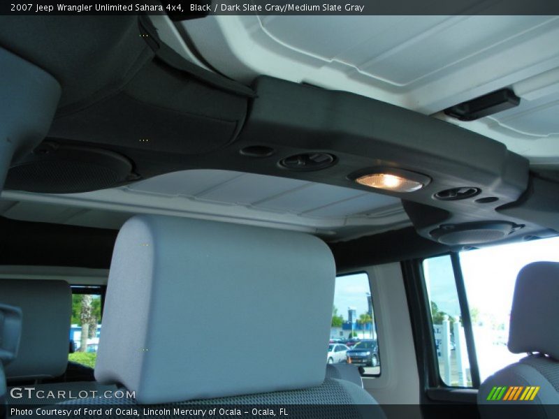 Black / Dark Slate Gray/Medium Slate Gray 2007 Jeep Wrangler Unlimited Sahara 4x4