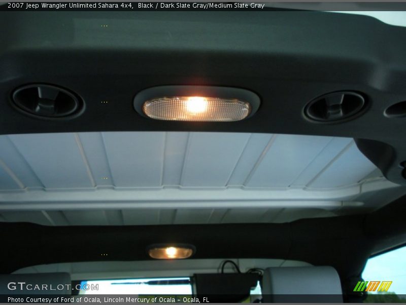 Black / Dark Slate Gray/Medium Slate Gray 2007 Jeep Wrangler Unlimited Sahara 4x4