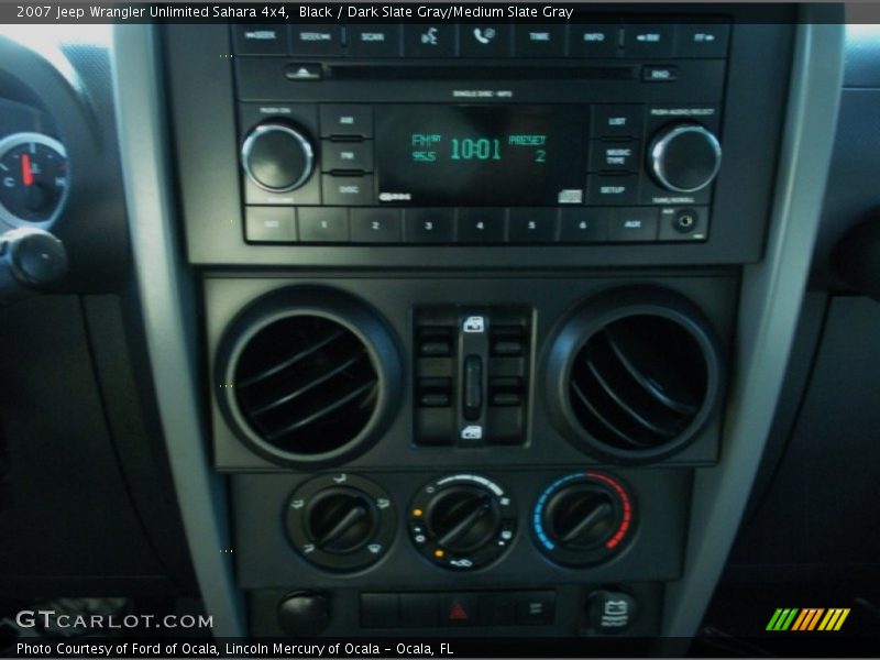 Black / Dark Slate Gray/Medium Slate Gray 2007 Jeep Wrangler Unlimited Sahara 4x4