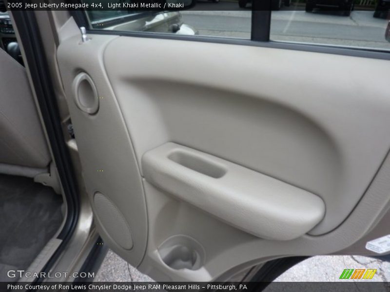 Light Khaki Metallic / Khaki 2005 Jeep Liberty Renegade 4x4